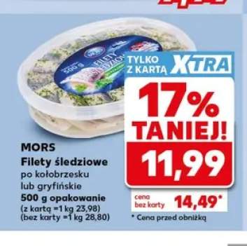 Filety śledziowe po kołobrzesku Mors +1 wariant