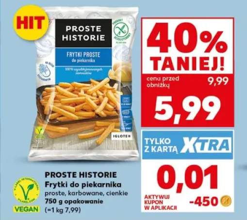 Frytki do piekarnika proste Proste Historie +3 warianty