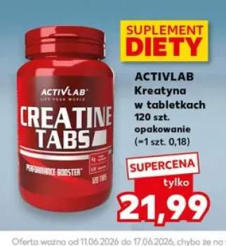 Kreatyna w tabletkach Activlab Creatine Tabs
