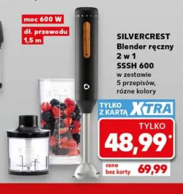 Blender ręczny 2 w 1 Silvercrest SSSH 600