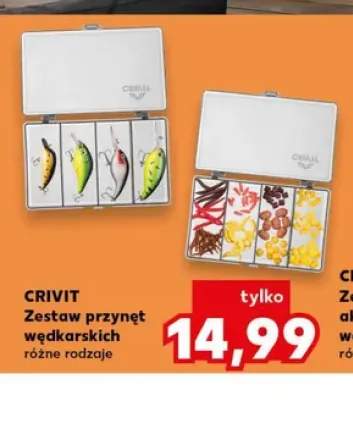 Zestaw przynęt wędkarskich CRIVIT