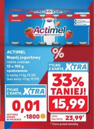 Napój jogurtowy Actimel