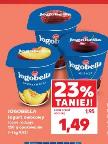 Jogurt owocowy Zott Jogobella