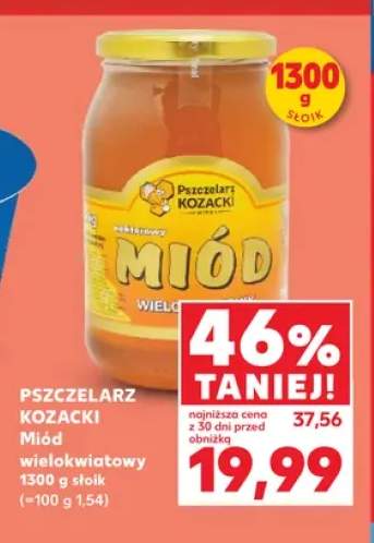 Miód wielokwiatowy Pszczelarz Kozacki