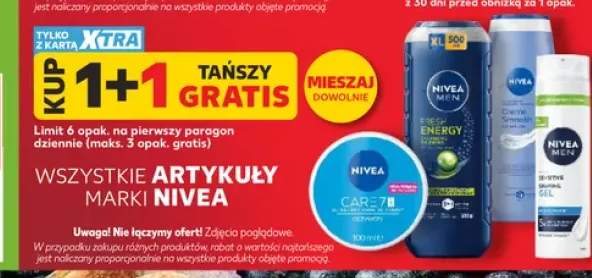 Żel pod prysznic Nivea Men Fresh Energy +4 warianty