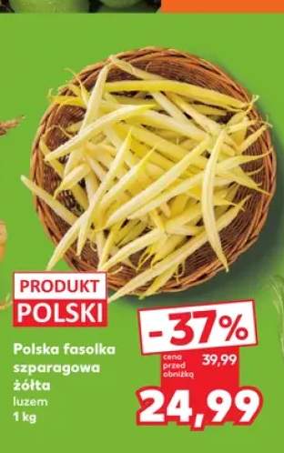 Fasolka szparagowa żółta polska