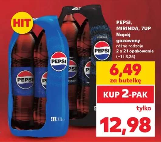 Napój gazowany Pepsi 2-pak +2 warianty