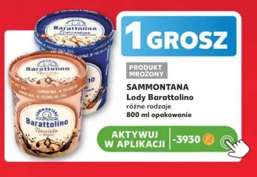 Lody Sammontana Barattolino Croccantino +1 wariant