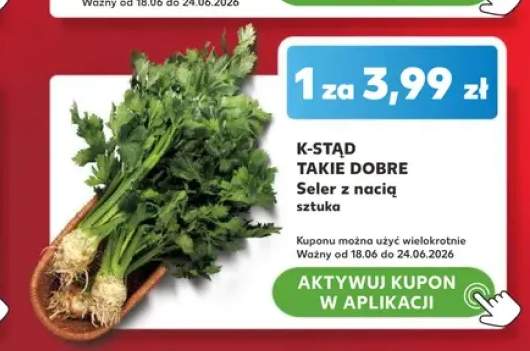 Seler z nacią K-Stąd Takie Dobre