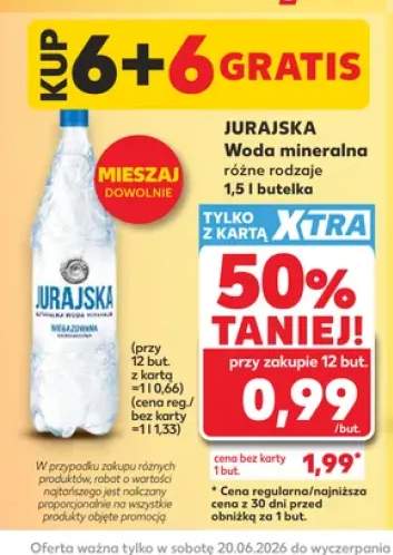 Woda mineralna Jurajska