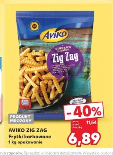 Frytki karbowane Aviko Zig Zag