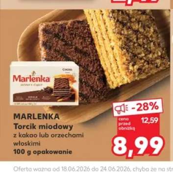 Torcik miodowy z kakao Marlenka +1 wariant