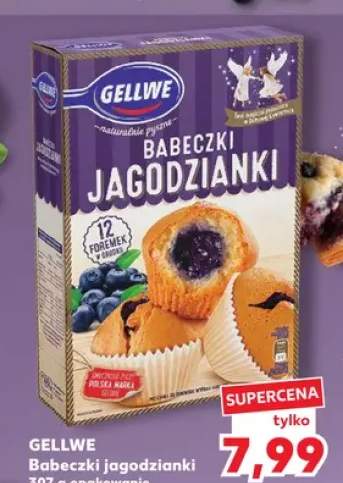 Babeczki jagodzianki Gellwe