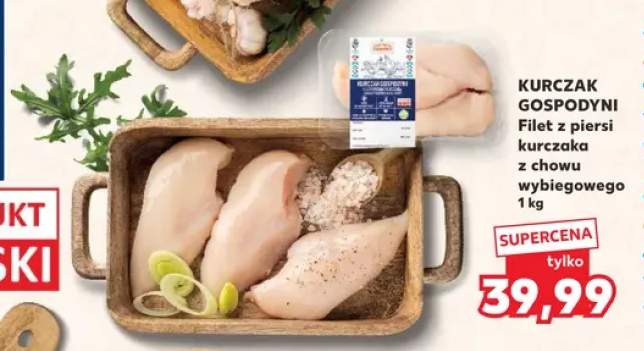 Filet z piersi kurczaka z chowu wybiegowego Kurczak Gospodyni