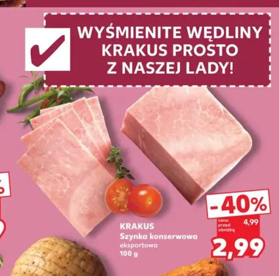 Szynka konserwowa eksportowa Krakus