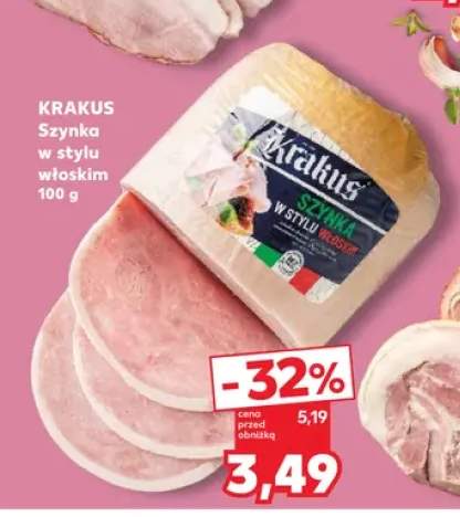Szynka w stylu włoskim Krakus