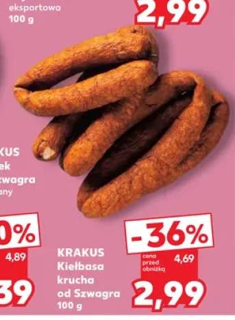 Kiełbasa krucha od Szwagra Krakus