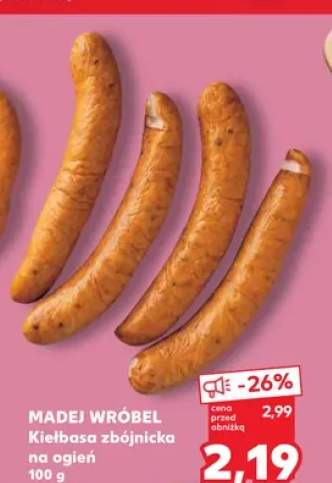 Kiełbasa zbójnicka na ogień Madej Wróbel