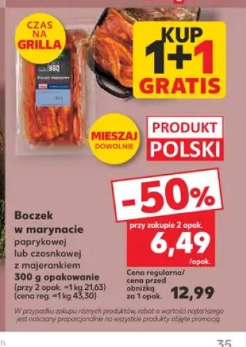 Boczek w marynacie paprykowej Czas na Grilla +2 warianty