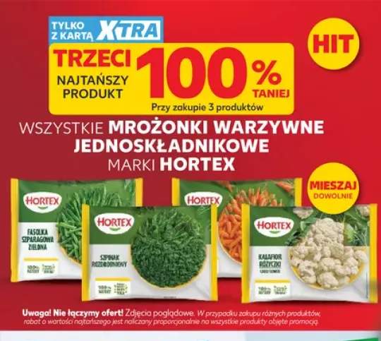 Mrożonka Fasolka szparagowa zielona Hortex +2 warianty
