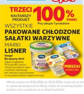 Sałatka jarzynowa z jajkiem Lisner +2 warianty