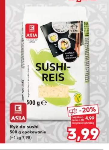 Ryż do sushi K-Classic Asia