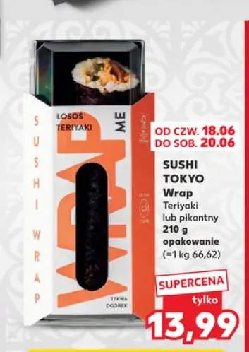 Wrap Teriyaki Sushi Tokyo +1 wariant