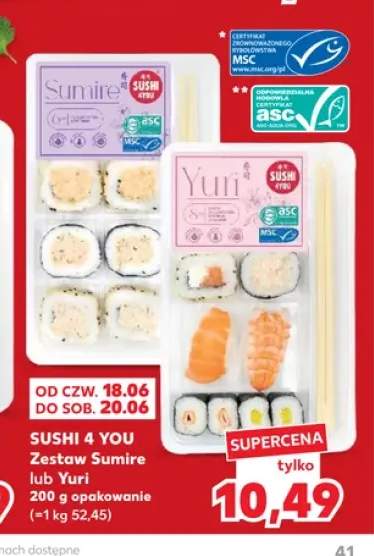 Zestaw sushi Sumire Sushi 4 You +1 wariant