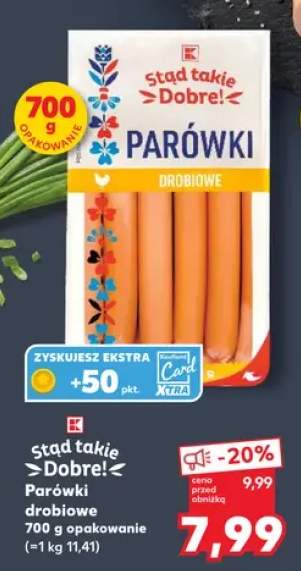Parówki drobiowe Stąd takie Dobre!