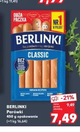 Parówki Berlinki Classic