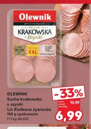 Kiełbasa żywiecka Olewnik +1 wariant