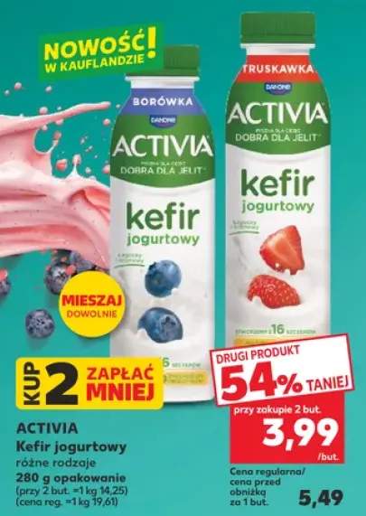 Kefir jogurtowy Activia