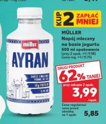 Napój mleczny Ayran Müller
