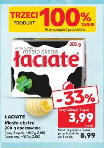 Masło ekstra Łaciate