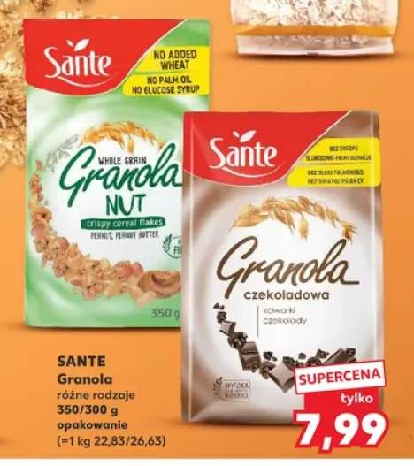 Granola Sante Nut +1 wariant