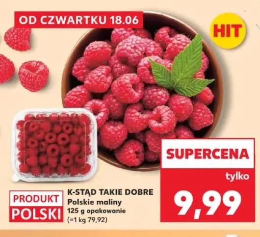 Polskie maliny K-Stąd Takie Dobre