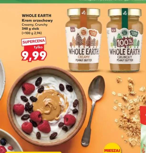 Krem orzechowy Whole Earth Creamy +1 wariant