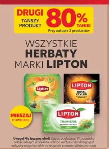 Herbata zielona Lipton +2 warianty