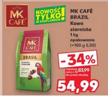 Kawa ziarnista MK Café Brazil