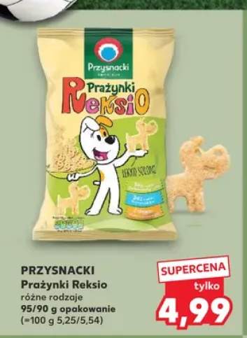 Prażynki Reksio lekko solone Przysnacki