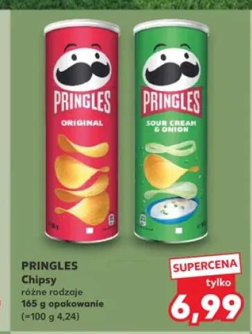 Chipsy Pringles Original +1 wariant