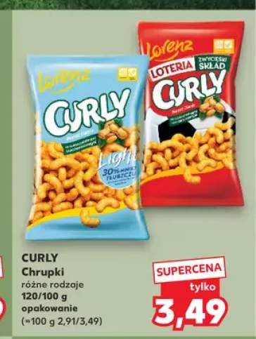 Chrupki Curly Klasyczne +1 wariant