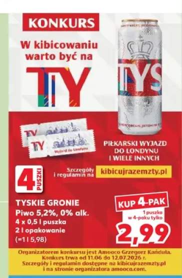 Piwo Tyskie Gronie