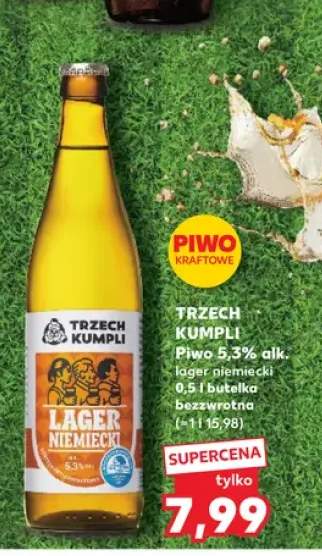 Piwo Trzech Kumpli Lager Niemiecki