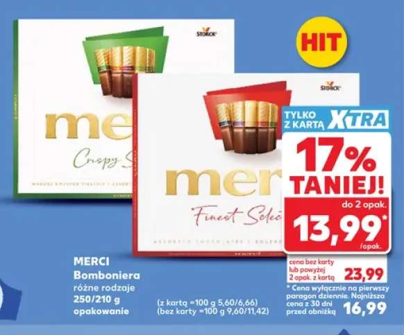 Bomboniera Merci Finest Selection +1 wariant
