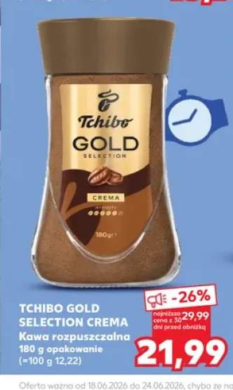 Kawa rozpuszczalna Tchibo Gold Selection Crema