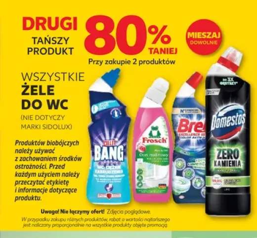 Żel do WC Cillit Bang +3 warianty