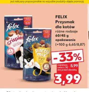 Przysmak dla kotów Felix