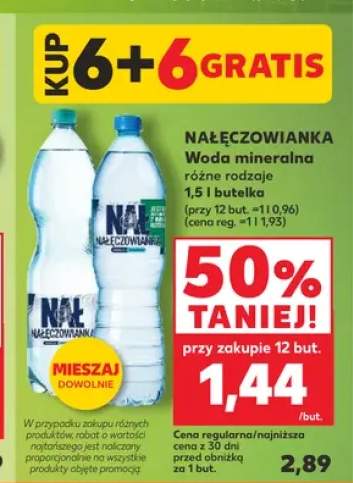 Woda mineralna Nałęczowianka