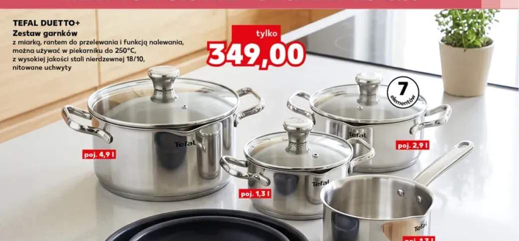 Zestaw garnków Tefal Duetto+
